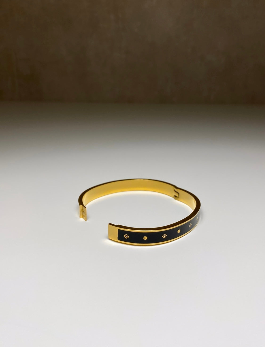 Bracelet Orchidée Noir