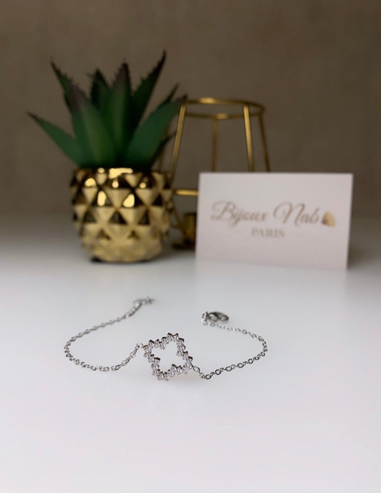 Bracelet Trèfle Silver