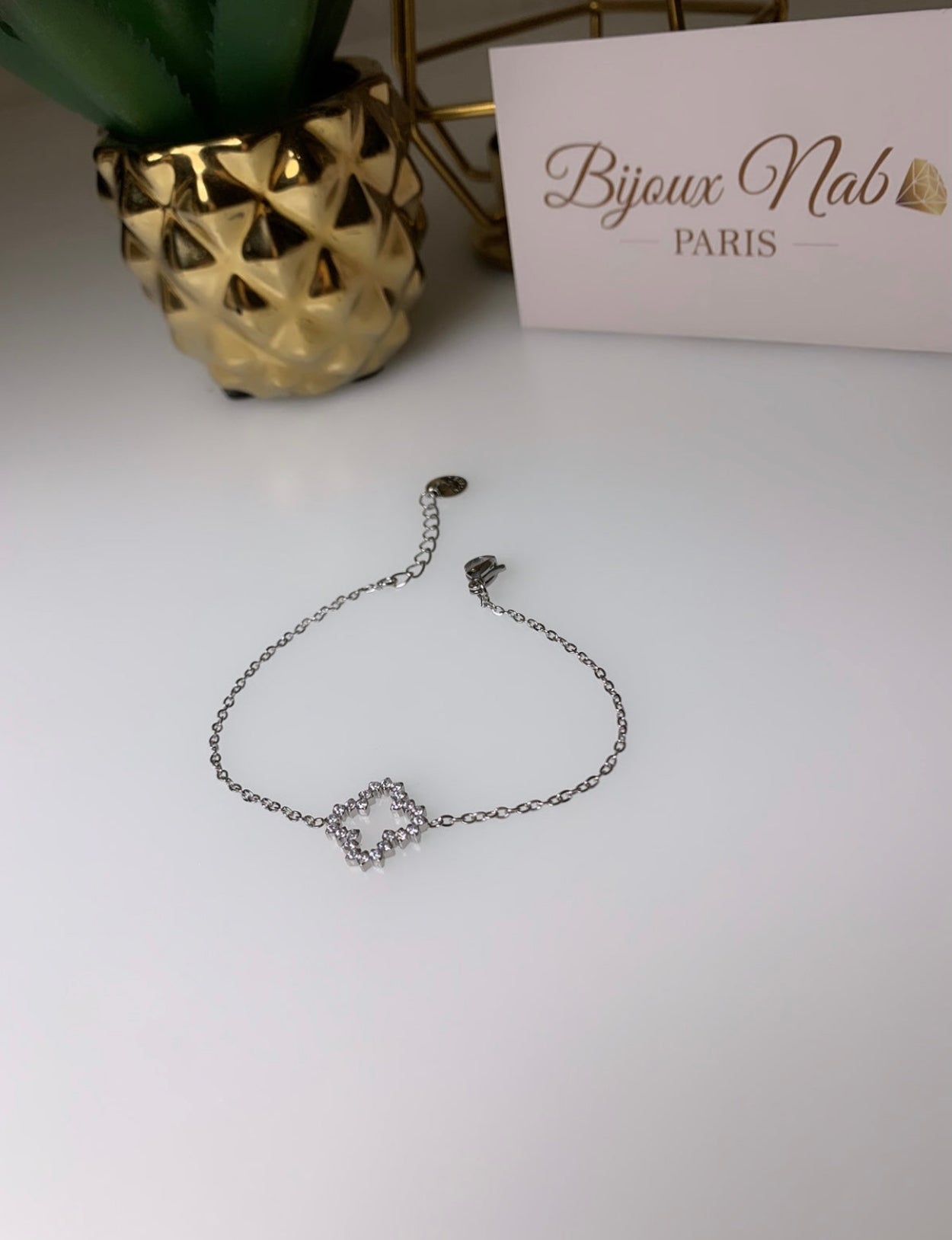 Bracelet Trèfle Silver
