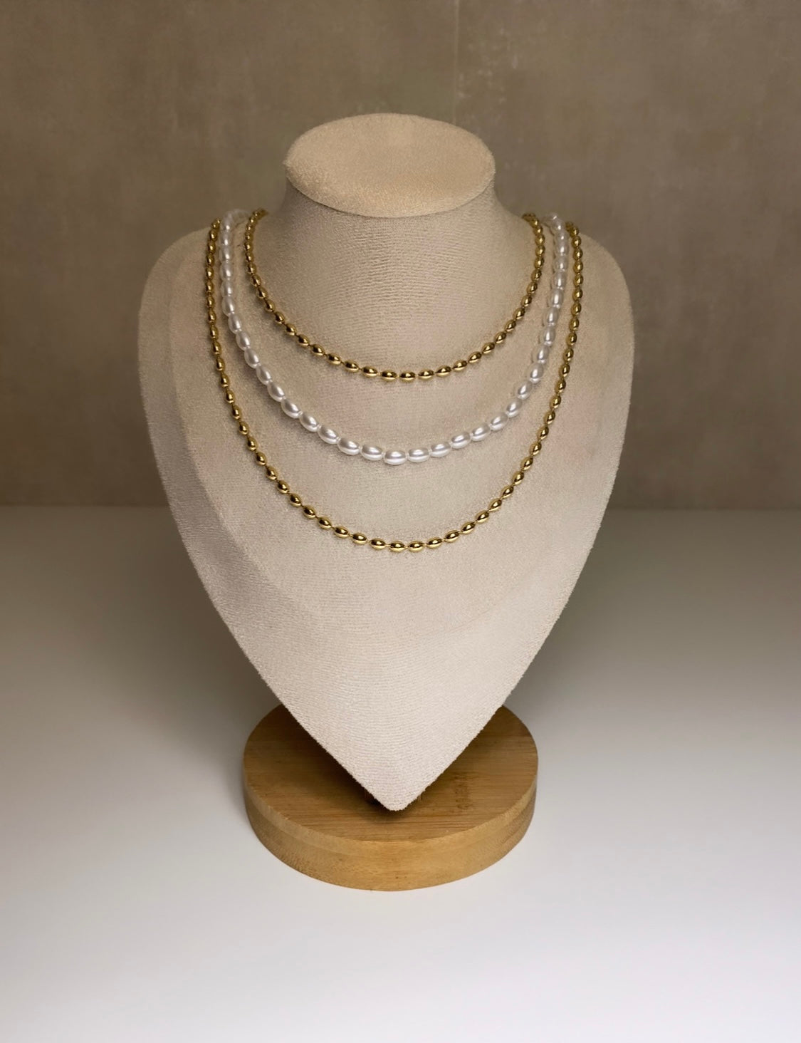 Collier triple “Octavia”