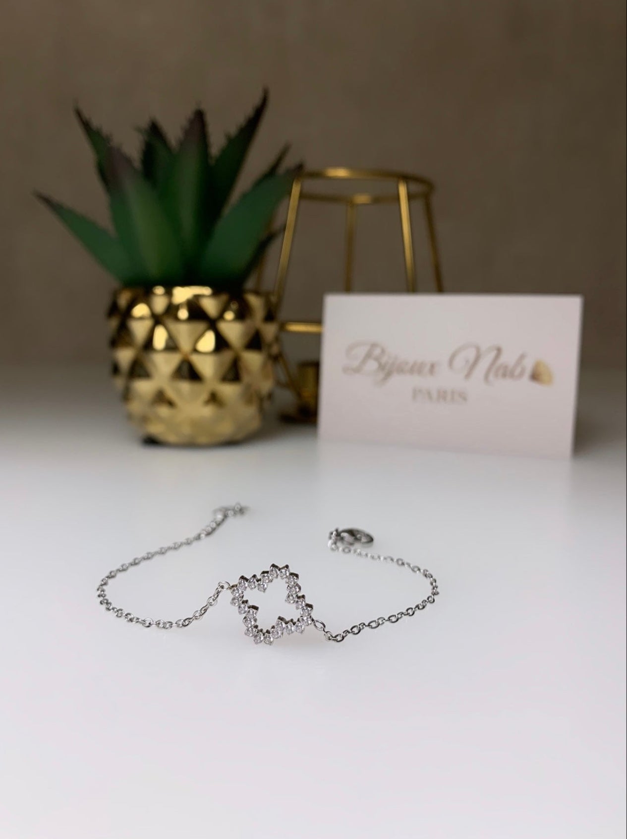 Bracelet Trèfle Silver