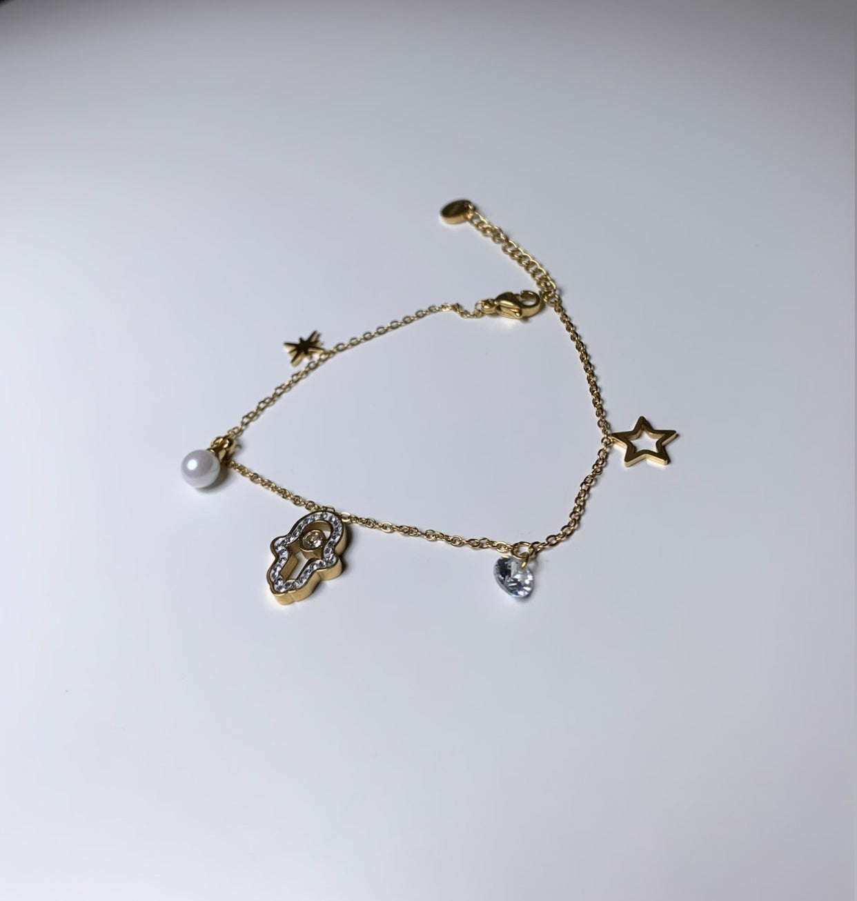 Gourmette avec motif