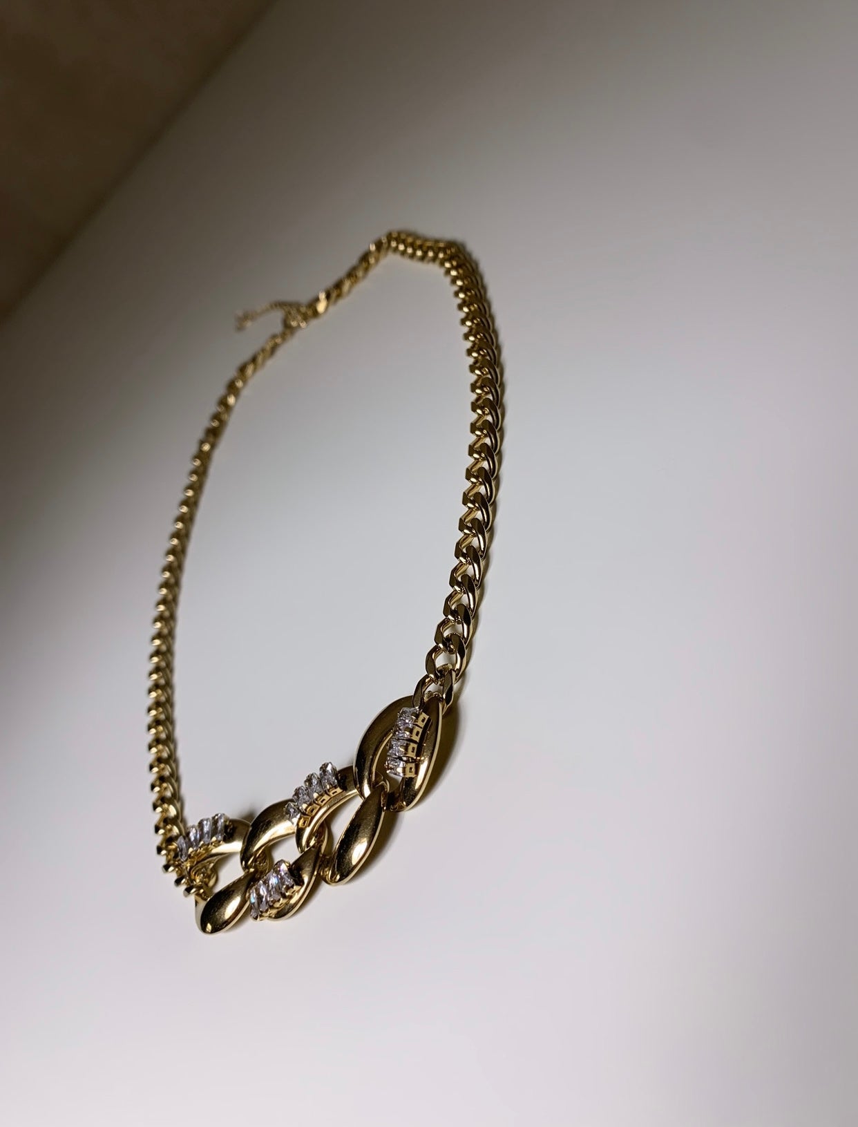 Collier NAB avec strass