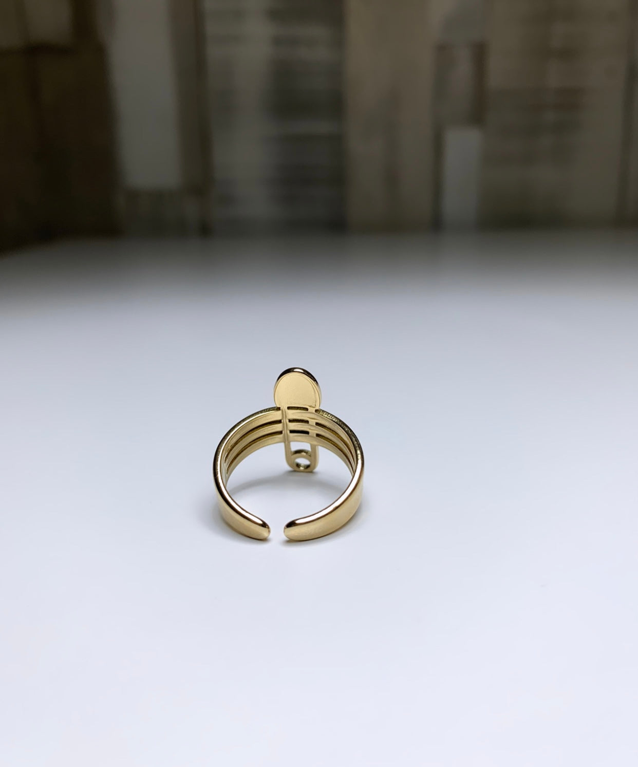 Bague épingle à nourrice