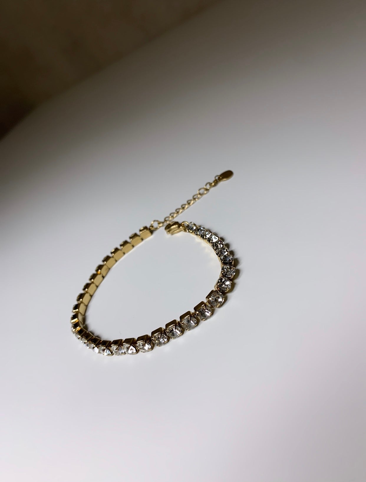 Bracelet tennis coupe ronde