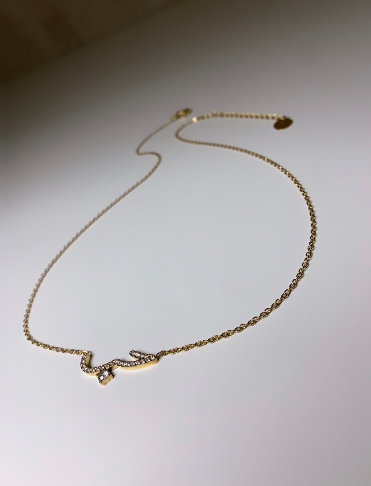 Collier d’amour en strass
