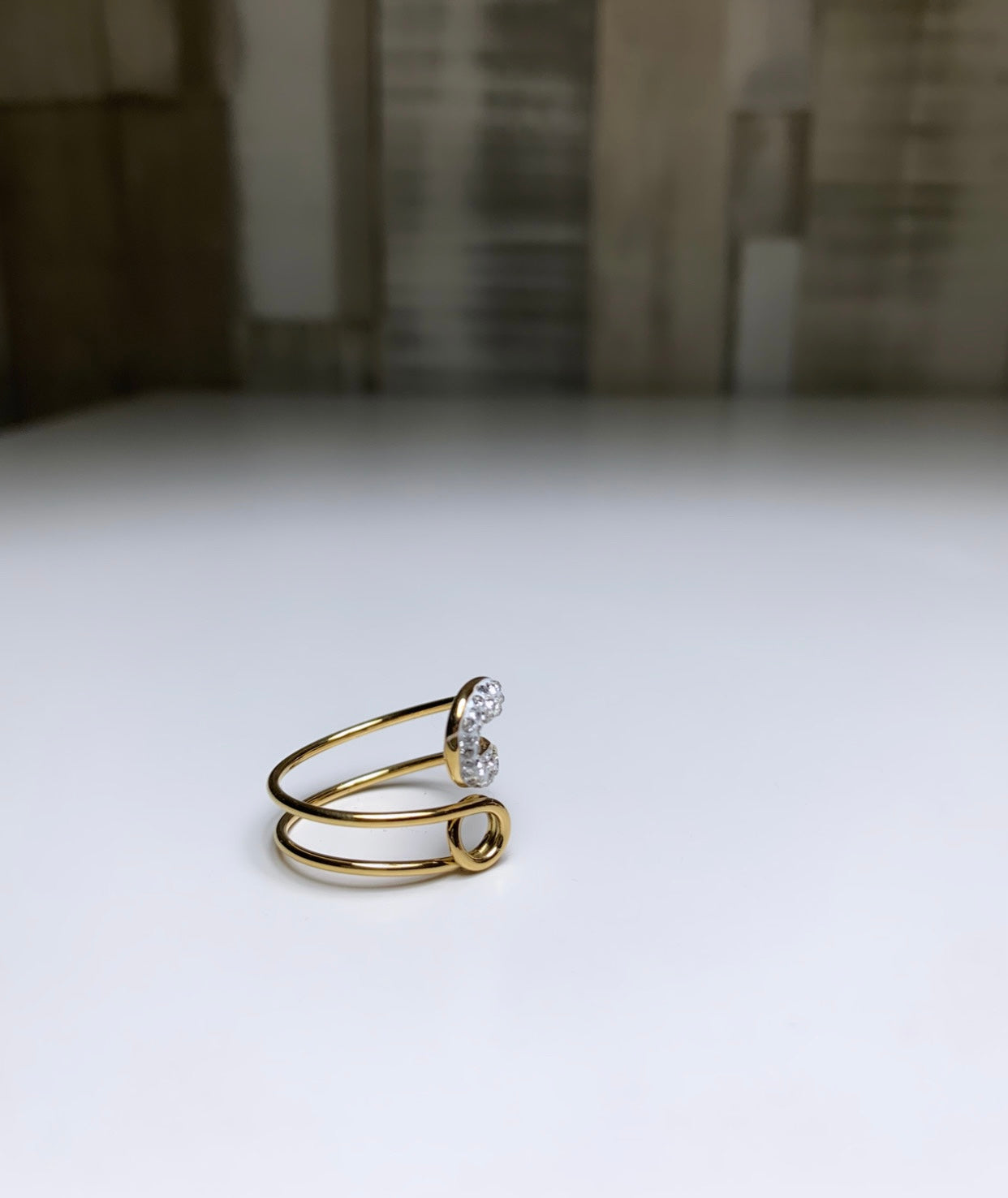 Bague épingle à nourrice