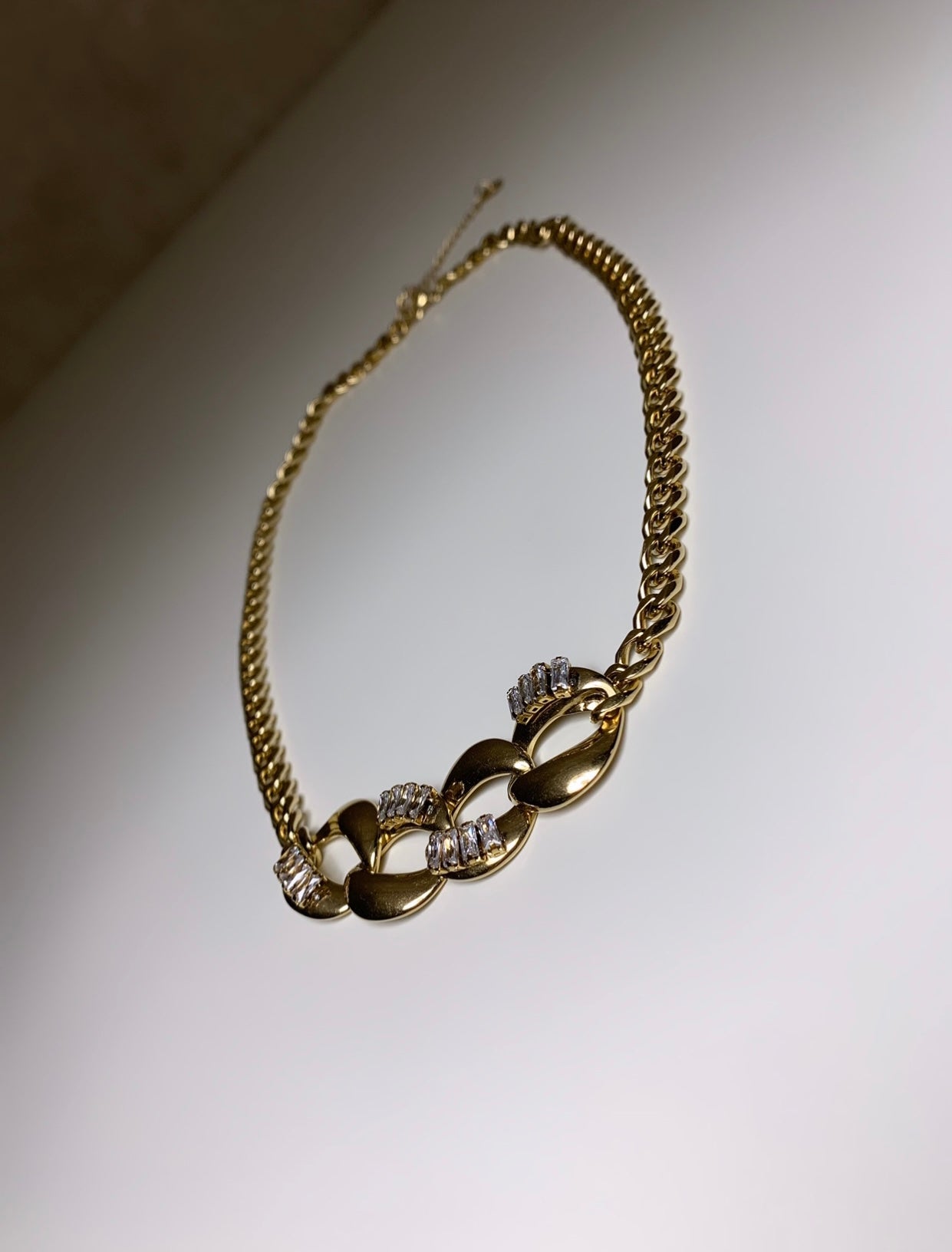 Collier NAB avec strass