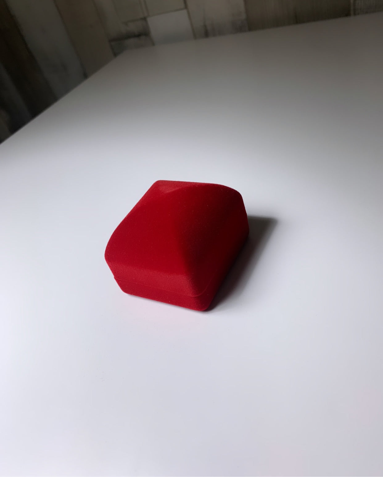 Boîte carré à cadeau pour bague