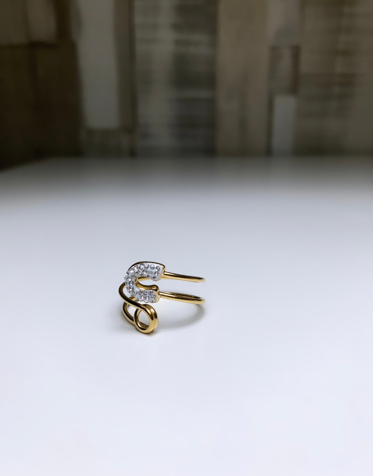 Bague épingle à nourrice