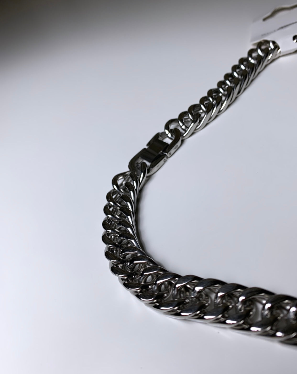 Collier homme grosse maille