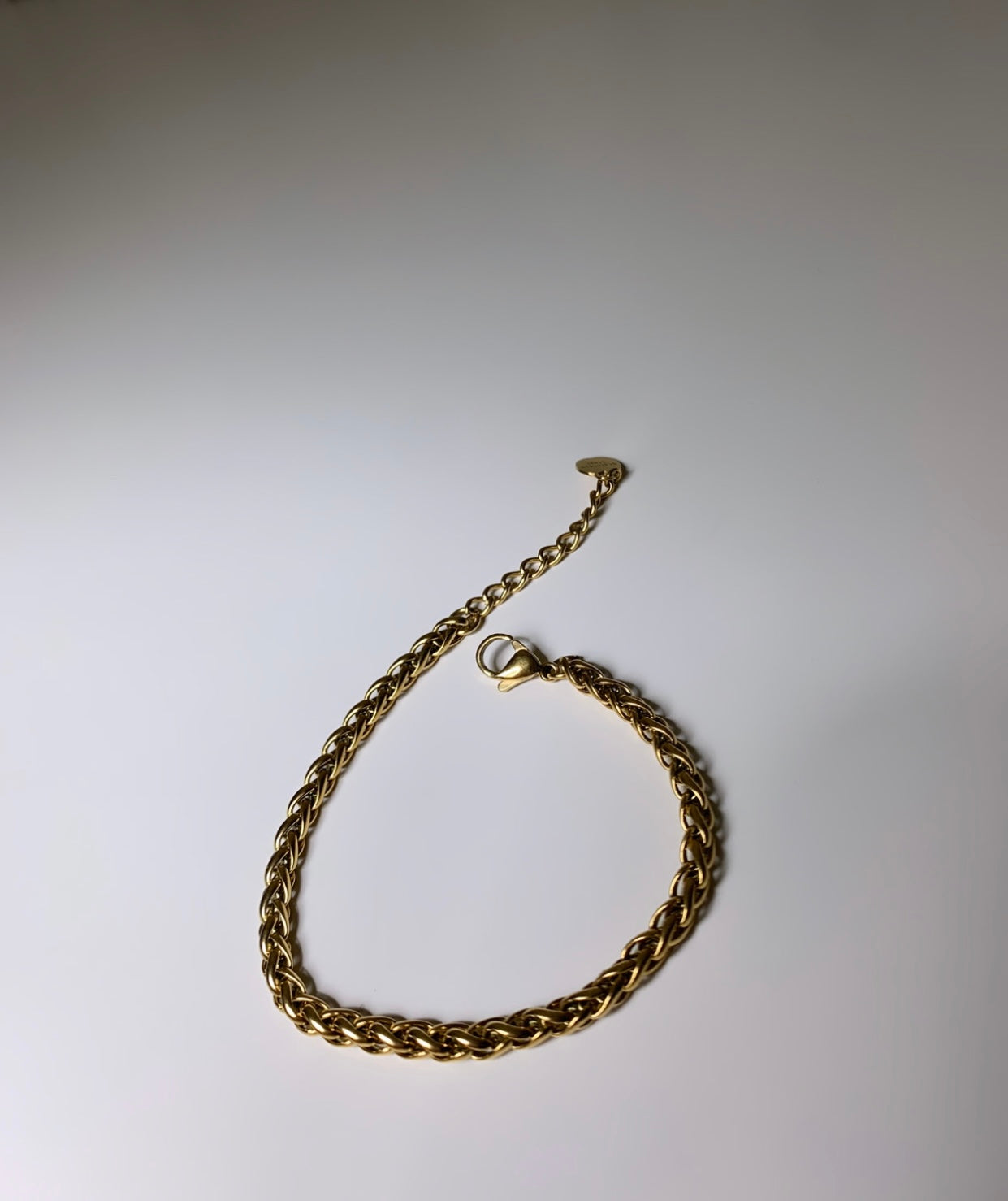 Gourmette doré simple