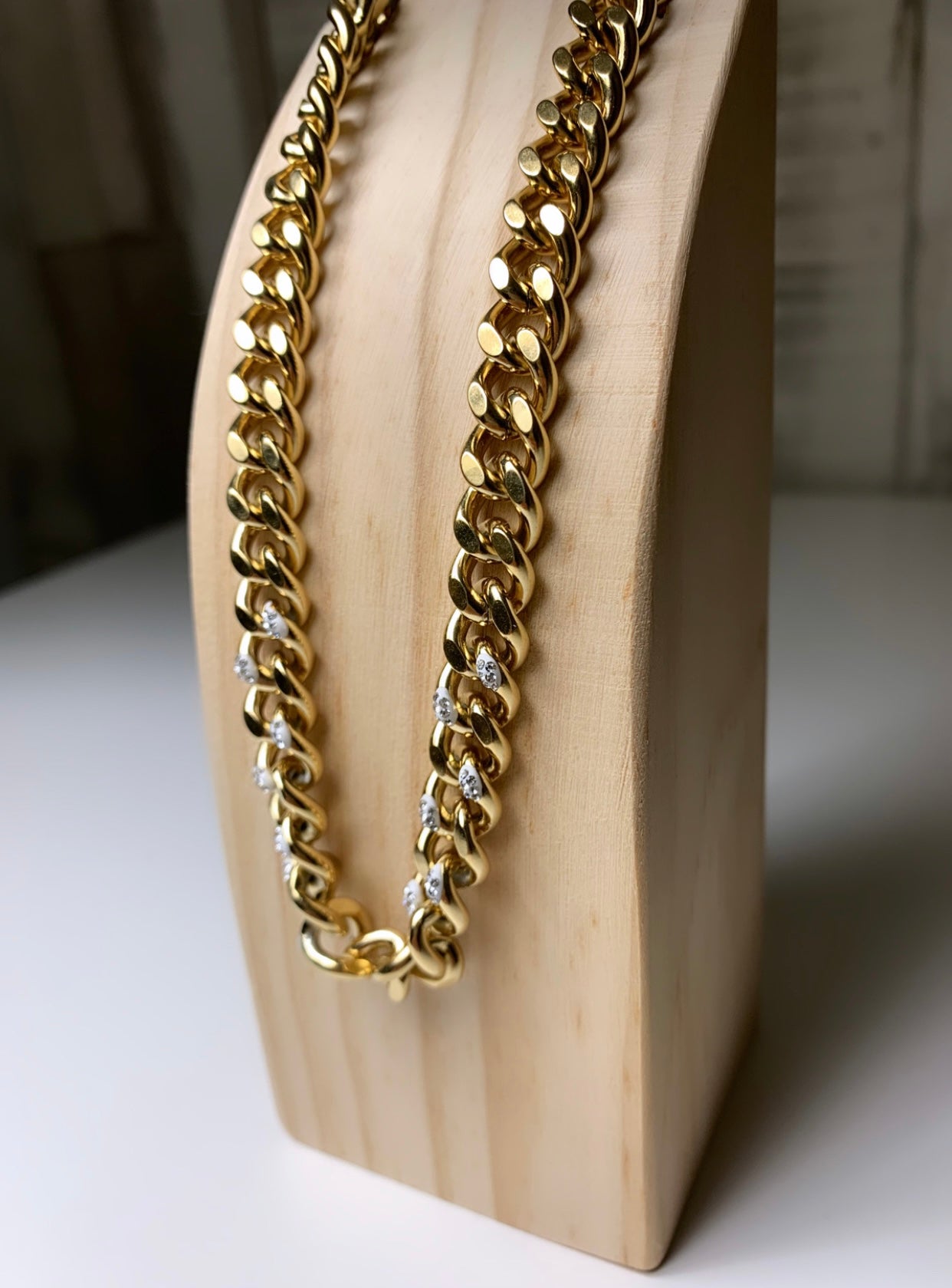Collier grosse maille