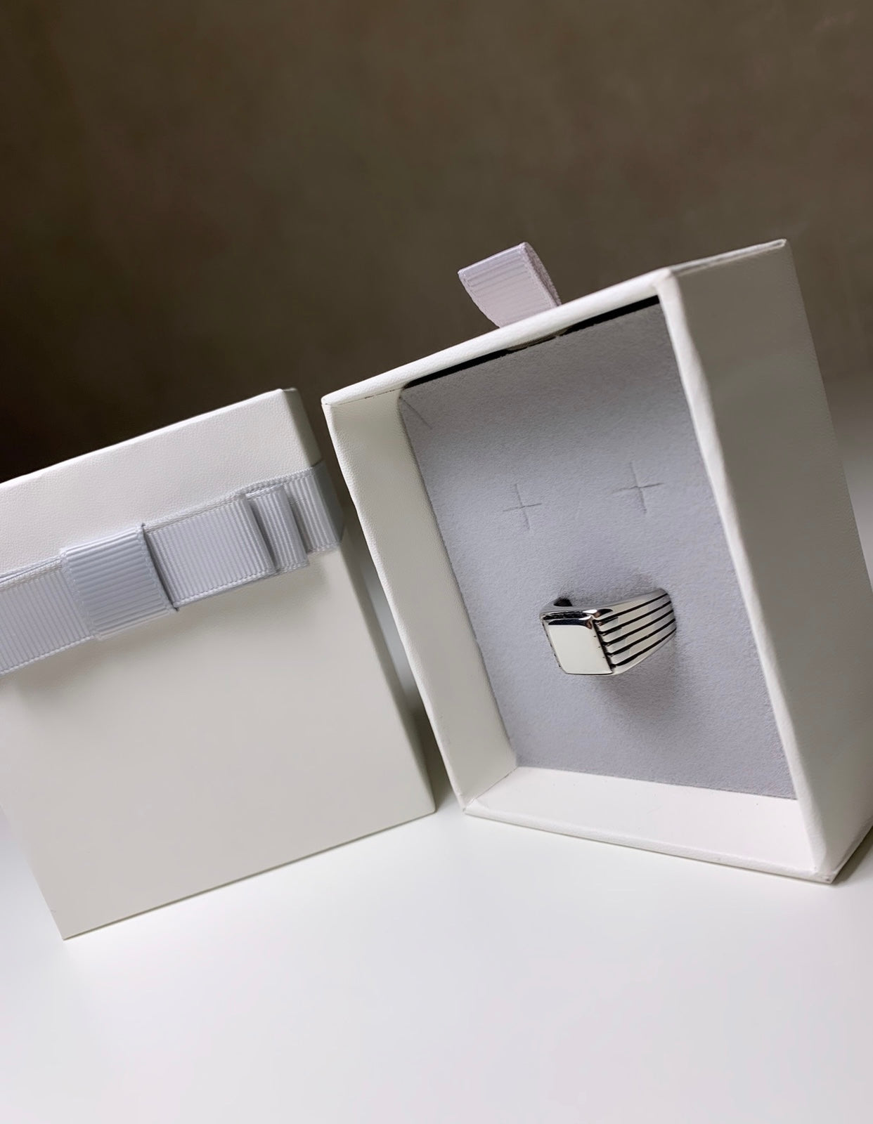 Coffret bague Homme