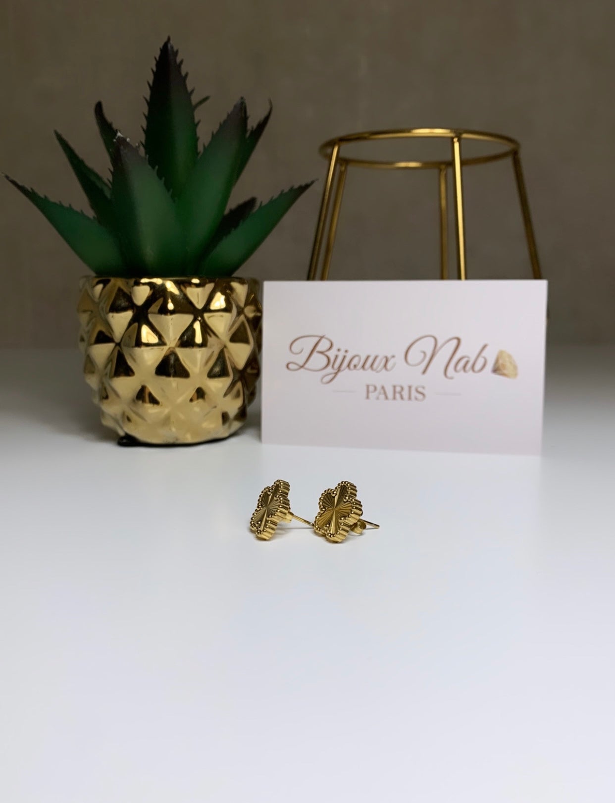 Boucles d’oreilles Jannah Gold