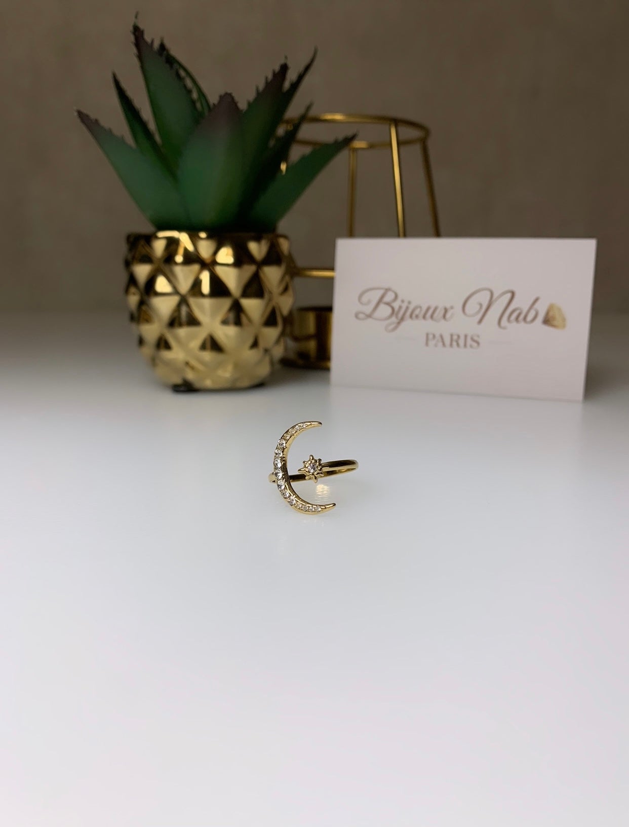 Bague Moon Gold