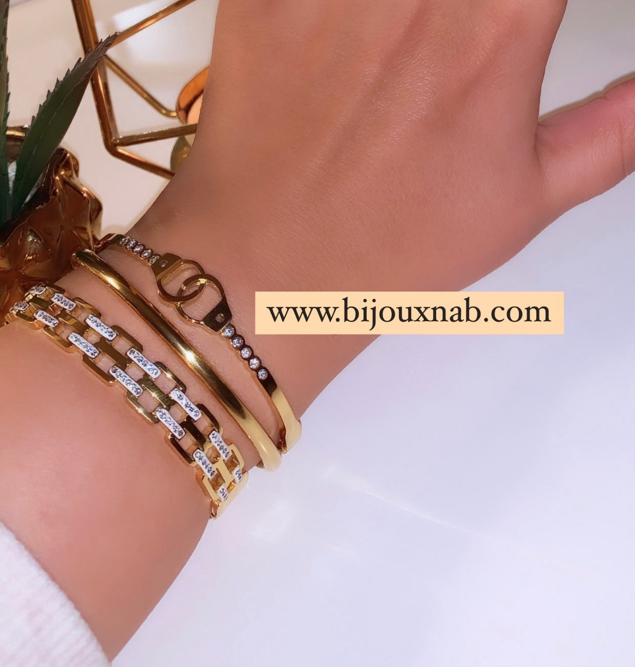 Bracelet jonc menottes