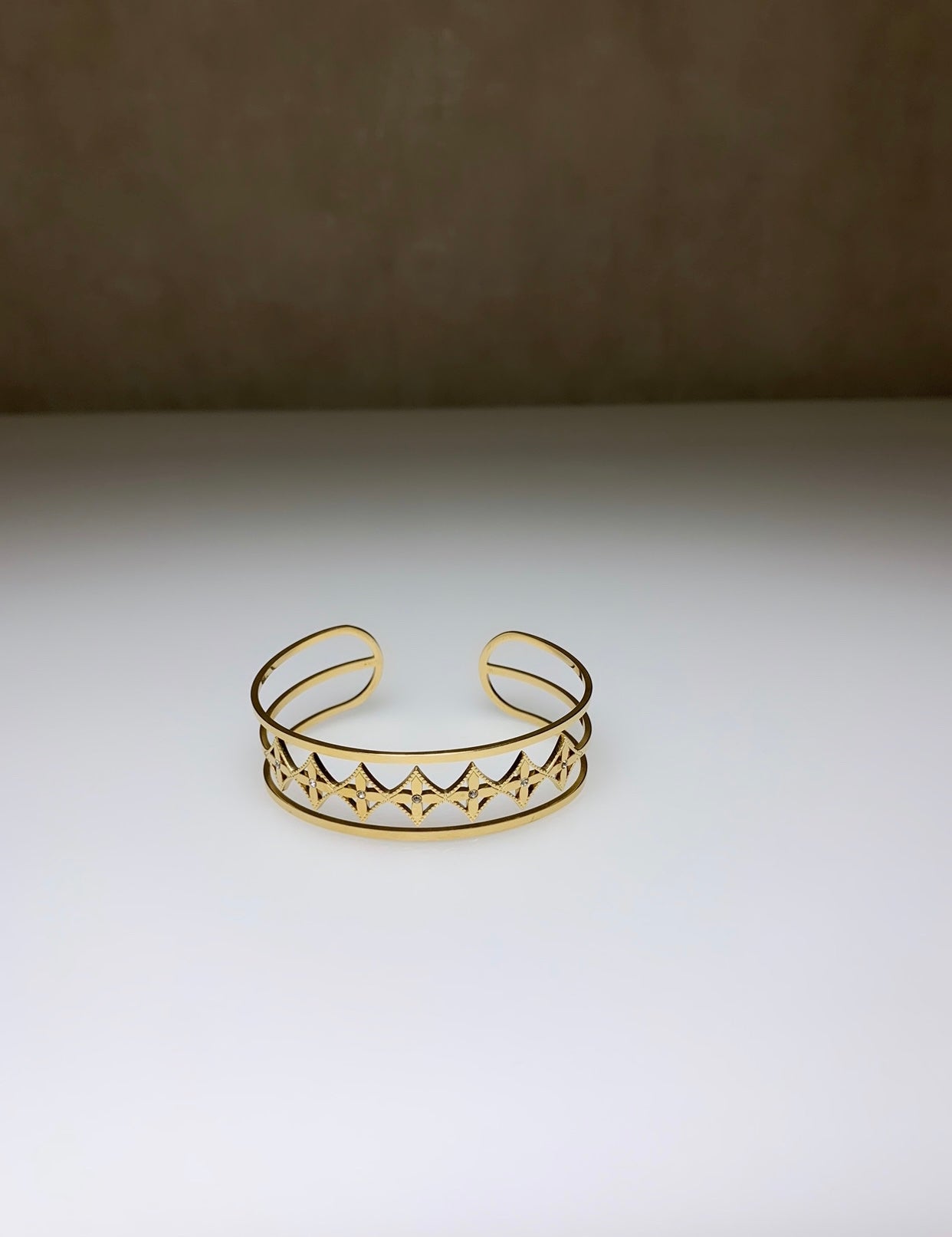 Bracelet jonc ouvert gold