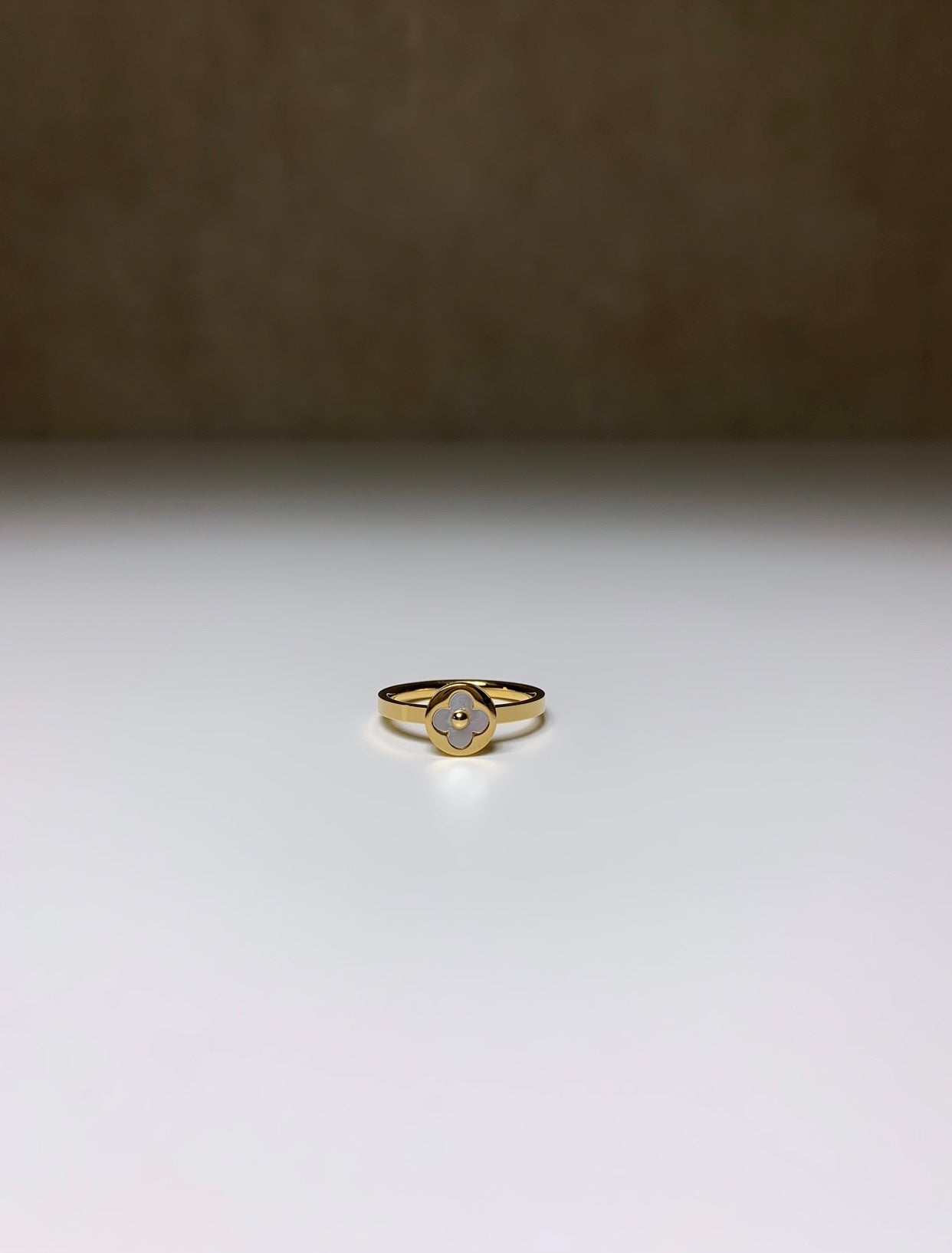 Bague Merlinite ovale 3 anneaux taille 59 Bague Merlinite ovale 3 anneaux taille 59