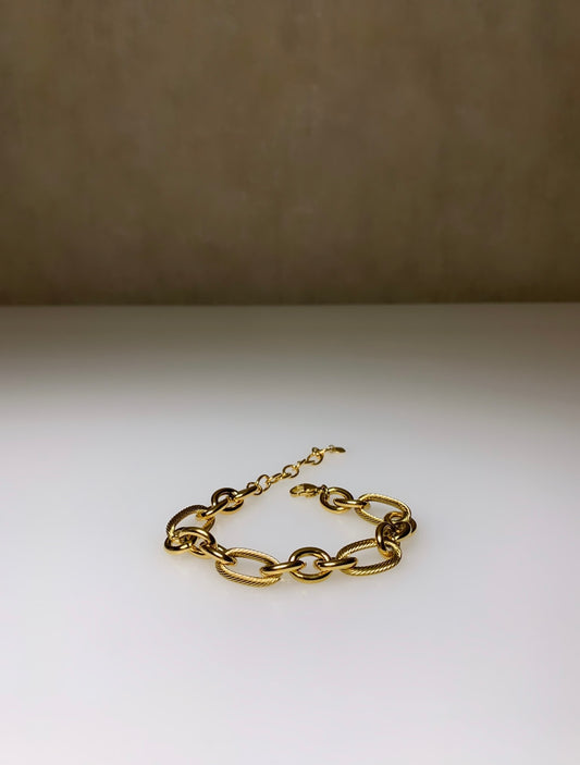 Bracelet Alia maille alternée