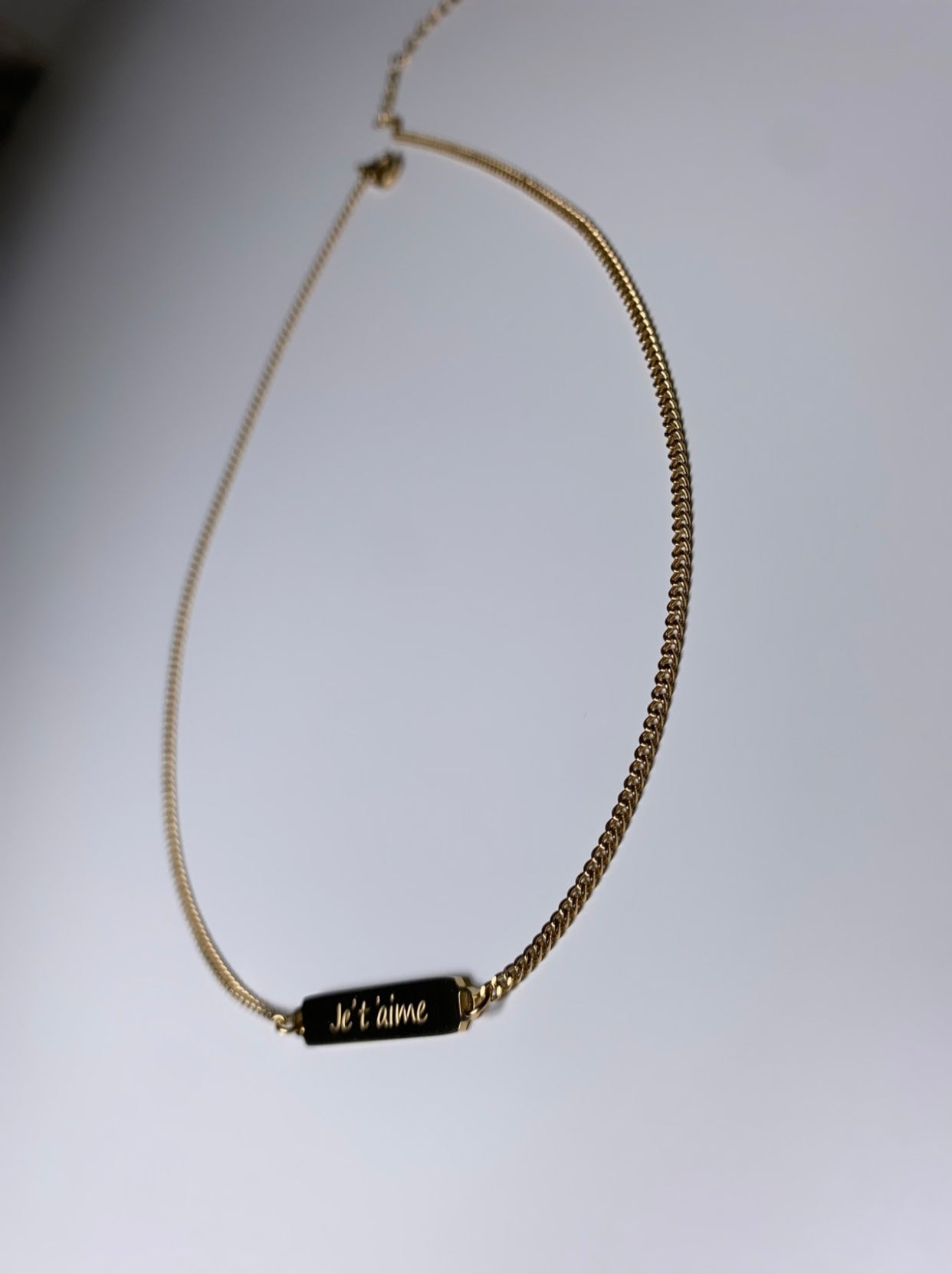 Collier " je t’aime "